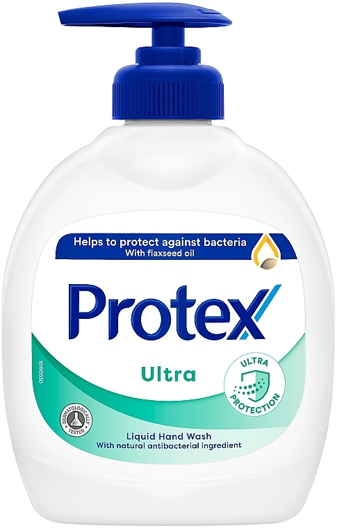 Mydło do mycia rąk w płynie z dozownikiem - Protex ULTRA — Zdjęcie N1
