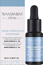 Koncentrat do pielęgnacji twarzy - Transparent Clinic DMAE Complex 2% Concentrate — Zdjęcie N2