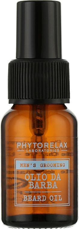 Zmiękczający olejek do brody - Phytorelax Laboratories Men's Grooming Beard Oil Detangles & Shines — Zdjęcie N1