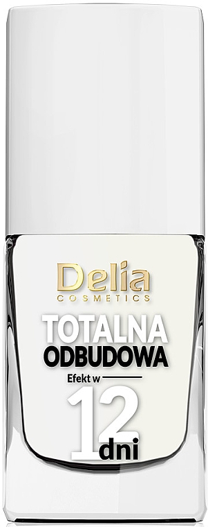 Kompleksowa odżywka do paznokci Totalna odbudowa w 12 dni - Delia Super Total Restoration Nail Conditioner — Zdjęcie N3