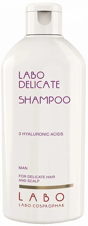 Szampon do wrażliwej skóry głowy i włosów dla mężczyzn - Labo Delicate Shampoo for Man — Zdjęcie N1