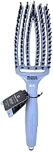 Szczotka do włosów - Olivia Garden Finger Brush Combo Amore Pearl Blue Medium — Zdjęcie N1