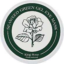 Kup Przeciwstarzeniowe hydrożelowe płatki pod oczy z algami - King Rose Seaweed Green Gel Eye Mask