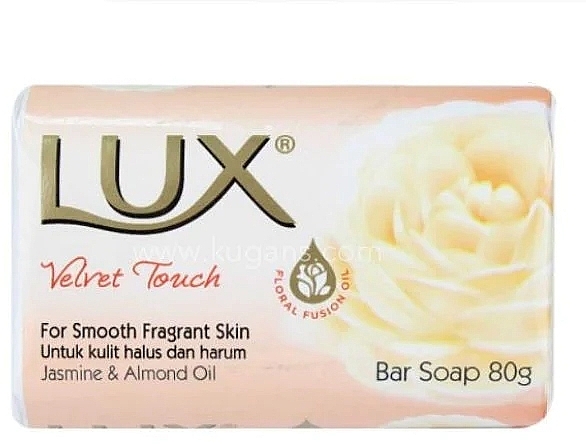 Mydło - Lux Velvet Touch Jasmine & Almond Oil Soap Bar — Zdjęcie N1