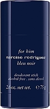 Perfumowany dezodorant w sztyfcie dla mężczyzn - Narciso Rodriguez for Him Bleu Noir — Zdjęcie N1