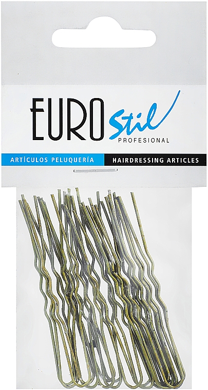 Szpilki do włosów faliste, 00030 - Eurostil — Zdjęcie N1