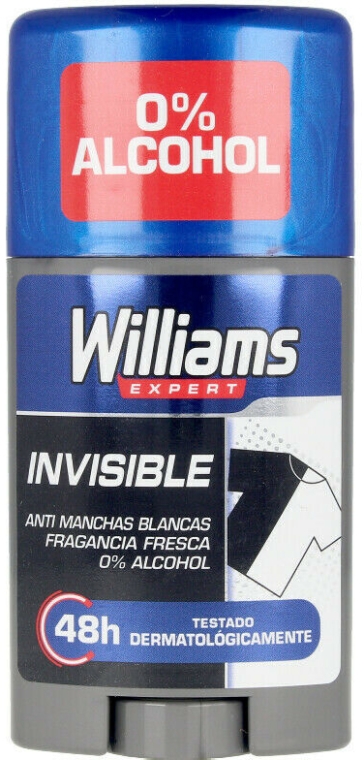 Dezodorant w sztyfcie - Williams Expert Invisible Deodorant Stick  — Zdjęcie N1