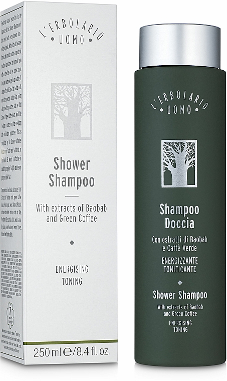 Szampon i żel pod prysznic Baobab - L'Erbolario Uomo Baobab Shampoo Doccia — Zdjęcie N1