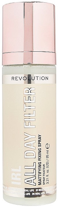 Spray utrwalający makijaż - Makeup Revolution IRL All Day Filter Fixing Spray — Zdjęcie N1