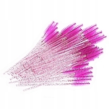 Jednorazowe szczoteczki do rzęs i brwi, przezroczysto-fioletowe - Lewer — Zdjęcie N1