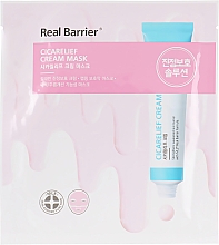 Maska kremowa z tkaniny - Real Barrier Cicarelief Cream Mask — Zdjęcie N1