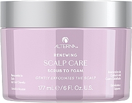 Peeling w piance do skóry głowy - Alterna Renewing Scalp Care Scrub To Foam — Zdjęcie N1