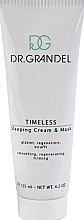 Kremowa maseczka do twarzy na noc - Dr. Grandel Timeless Sleeping Cream & Mask  — Zdjęcie N2