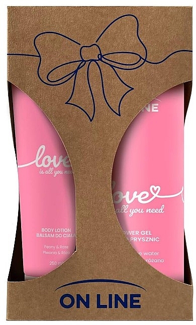 Zestaw - On Line Love Is All You Need (sh/gel/500ml + b/lot/250ml) — Zdjęcie N1