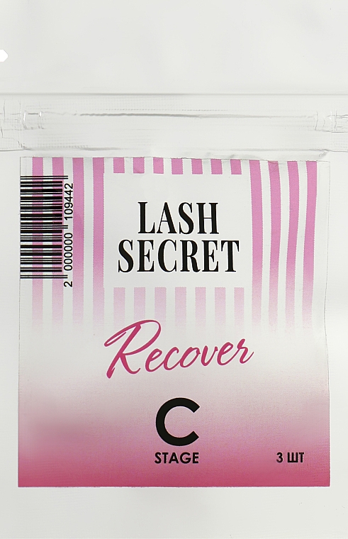 Zestaw do laminowania rzęs - Lash Secret Stage C Recovery — Zdjęcie N1