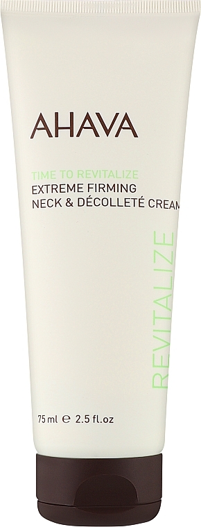 Ujędrniający krem na szyję i dekolt - Ahava Time To Revitalize Extreme Firming Neck & Decollete Cream — Zdjęcie N1