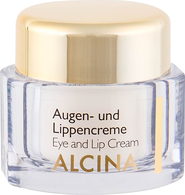 Przeciwzmarszczkowy krem na okolice oczu i ust - Alcina E Eye And Lip Cream — Zdjęcie N3