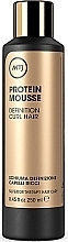 Mocna pianka do stylizacji włosów kręconych - MTJ Cosmetics Superior Therapy Protein Mousse — Zdjęcie N1