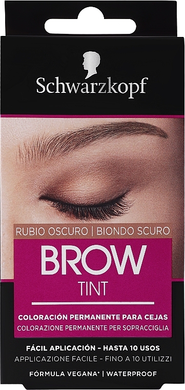 Farba do brwi - Schwarzkopf Professional Brow Tint — Zdjęcie N1