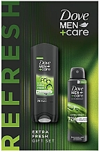 Zestaw - Dove Men+Care Extra Fresh Care Gift Set (b/f/wash/250ml + deo/150ml) — Zdjęcie N2