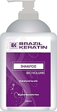 PRZECENA! Szampon dodający włosom objętości - Brazil Keratin Bio Volume Shampoo * — Zdjęcie N4