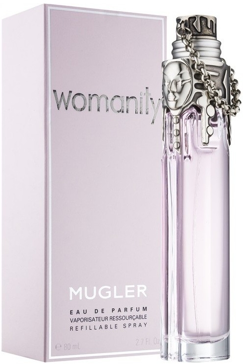 Mugler Womanity Refillable Spray - Woda perfumowana — Zdjęcie N2