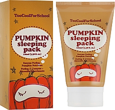 Kup Maska na noc z ekstraktem z dyni - Too Cool For School Pumpkin Sleeping Pack