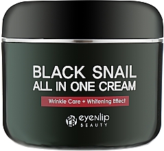 Krem rewitalizujący z czarnym ślimakiem - Eyenlip Black Snail All In One Cream — Zdjęcie N3