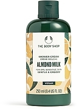 Kup Krem-żel pod prysznic - The Body Shop Vegan Almond Milk Gentle & Creamy Shower Cream