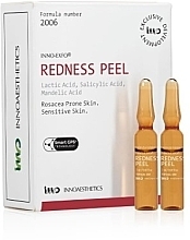 Kup Delikatny peeling w ampułkach do skóry wrażliwej i skłonnej do trądziku różowatego - Innoaesthetics Inno-Exfo Redness Peel
