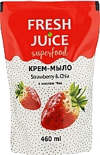 Kup Kremowe mydło Truskawka i chia - Fresh Juice Superfood Strawberry & Chia (uzupełnienie) 