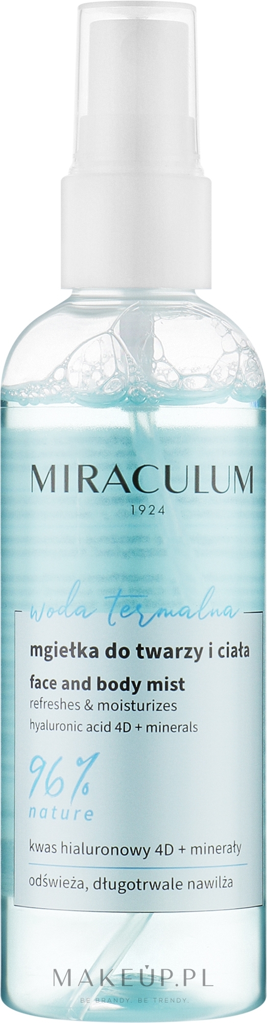 Mgiełka do twarzy i ciała - Miraculum Woda Termalna — Zdjęcie 100 ml