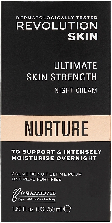 Codzienny krem nawilżający do twarzy na noc - Revolution Skincare Ultimate Skin Strength Night Cream — Zdjęcie N2