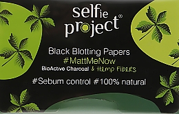 Kup Matujące chusteczki do twarzy - Maurisse Selfie Project Black Blotting Papers #MattMeNow