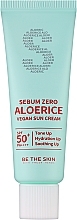 Kup Filtr przeciwsłoneczny do twarzy - Be The Skin Sebum Zero Aloerice Vegan Sun Cream SPF50+ PA++++