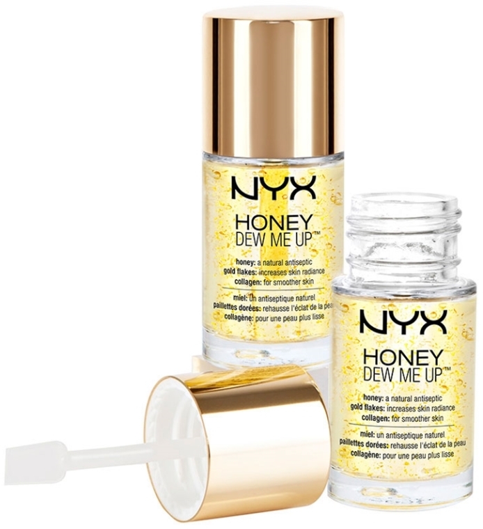 Miodowa baza pod makijaż - NYX Professional Makeup Honey Dew Me Up Primer — Zdjęcie N4