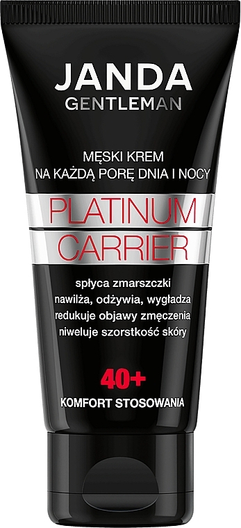 Krem przeciwzmarszczkowy dla mężczyzn 40+ - Janda Gentleman Platinum Carrier  — Zdjęcie N1