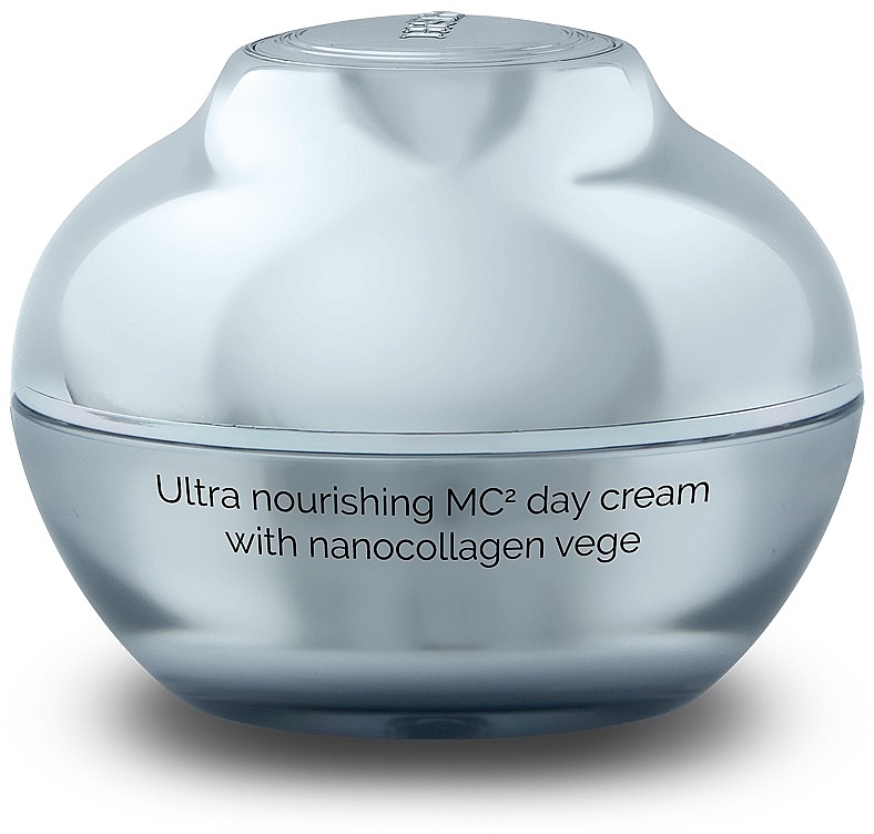 Odżywczy krem na dzień z nanokolagenem roślinnym - HiSkin SkinLed Ultra Nourishing MC2 Day Cream With Nanocollagen Vege — Zdjęcie N1