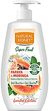 Kup Żel pod prysznic Papaja i moringa - Natural Honey Papaya & Moringa Shower Gel