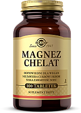 Kup Suplement diety ułatwiający wchłanianie wapnia - Solgar Chelated Magnesium