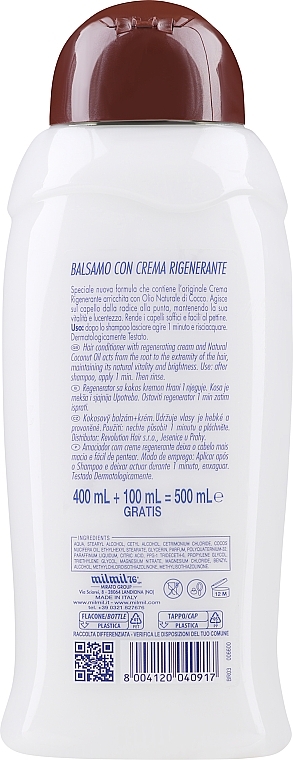 Odżywka do włosów Kokos - Mil Mil Cocco Regenerating Hair Balm — Zdjęcie N2