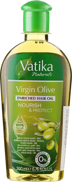 Olejek do włosów Oliwa z oliwek - Dabur Vatika Olive Enriched Hair Oil