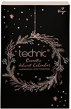 Kalendarz adwentowy, 24 produkty - Technic Cosmetics Advent Calendar — Zdjęcie N1