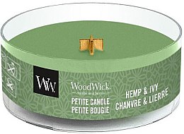 Kup Świeca zapachowa w szkle - WoodWick Petite Candle Hemp And Ivy