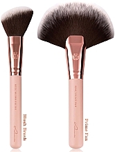 Zestaw pędzli do makijażu, 14 szt. - Luvia Cosmetics Rose Golden Vintage Essential Brushes Set — Zdjęcie N5