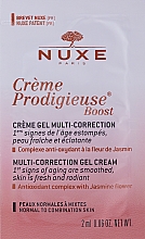 Multikorekcyjny krem-żel do cery normalnej i mieszanej - Nuxe Crème Prodigieuse Boost Multi-Correction Gel Cream (próbka) — Zdjęcie N1