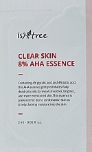 Esencja do twarzy z kwasem mlekowym i glikolowym - IsNtree Clear Skin 8% Aha Essence (próbka) — Zdjęcie N1