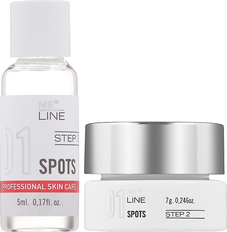 Zestaw - Me Line 01 Spots (peeling/5ml + mask/7g) — Zdjęcie N1