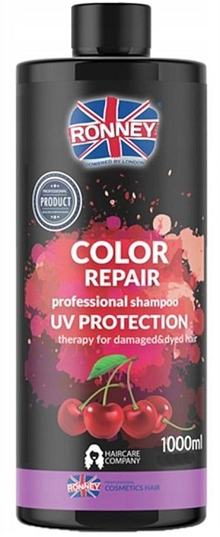 PREZENT! Szampon do włosów z ochroną UV - Ronney Professional Color Repair Shampoo UV Protection — Zdjęcie N1