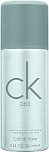 Kup Calvin Klein CK One - Perfumowany dezodorant w sprayu